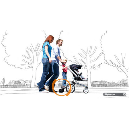 Подставка BuggyBoard ( Mini, Maxi) для второго ребенка