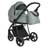Коляска 2 в 1 Roan Sol Кожа