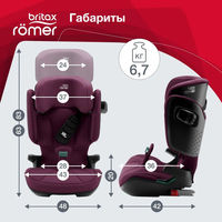 Детское автокресло Britax Roemer KIDFIX i-SIZE, гр. 2/3 (15-36 кг)