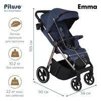 Прогулочная коляска Pituso Emma/PU