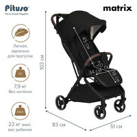 Прогулочная коляска Pituso Matrix
