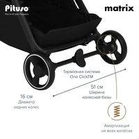 Прогулочная коляска Pituso Matrix
