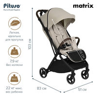 Прогулочная коляска Pituso Matrix