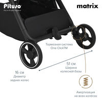Прогулочная коляска Pituso Matrix