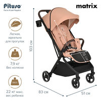 Прогулочная коляска Pituso Matrix