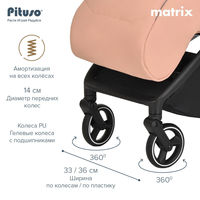 Прогулочная коляска Pituso Matrix