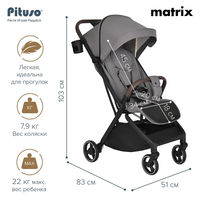 Прогулочная коляска Pituso Matrix