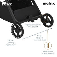 Прогулочная коляска Pituso Matrix