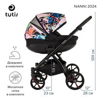 Детская коляска 2 в 1 Tutis Nanni 7 NEW