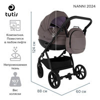 Детская коляска 3 в 1 Tutis Nanni 7 NEW