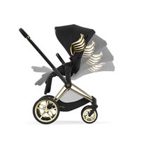 Коляска с прогулочным блоком и рамой Cybex Priam IV FE JS Wings