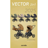 Коляска 2 в 1 Carrello Vector 2025 CRL-6551