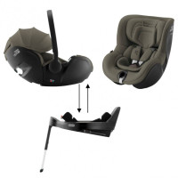 Комплект 3 в 1 Britax Roemer Baby-Safe Pro, гр.0+ (0-13 кг) + База Vario Base 5Z +Dualfix 5Z Lux