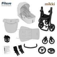 Коляска - трансформер Pituso Mikki/PU