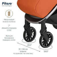 Прогулочная коляска Pituso Ruta