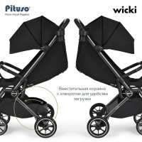 Прогулочная коляска Pituso Wicki/PU