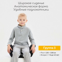 Автокресло-бустер Osann Boost, гр. 2/3 (15-36 кг)