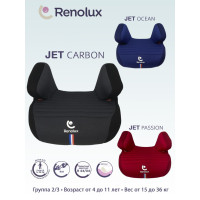 Автокресло-бустер Renolux Jet, гр.2/3 (15-36 кг)