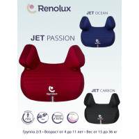 Автокресло-бустер Renolux Jet, гр.2/3 (15-36 кг)