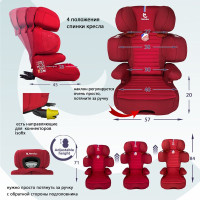 Автокресло Renolux Renofix, гр. 2/3 (15-36 кг)