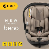 Детское автокресло Tutis Beno, гр.0+ (0-13 кг)