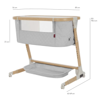 Приставная кроватка Carrello Prima Plus CRL-16504