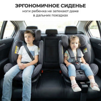 Автокресло Agex Comfort i-Fix 360 New, гр. 0/1/2/3 (0-36 кг)