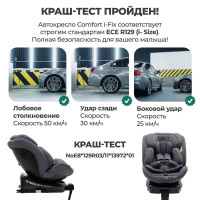 Автокресло Agex Comfort i-Fix 360 New, гр. 0/1/2/3 (0-36 кг)