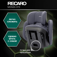 Автокресло Recaro Monza Compact FX, гр. 2/3 (15-36 кг)