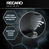Автокресло Recaro Salia 125 Kid, гр. 0/1/2 (0-25 кг)
