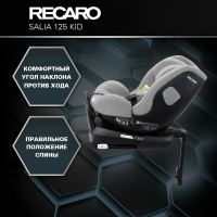 Автокресло Recaro Salia 125 Kid, гр. 0/1/2 (0-25 кг)