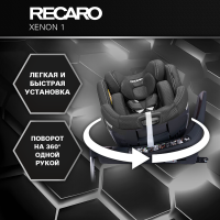 Автокресло Recaro Xenon 1, гр. 0/1/2 (0-25 кг)