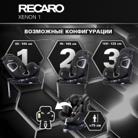 Автокресло Recaro Xenon 1, гр. 0/1/2 (0-25 кг)