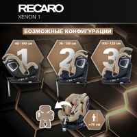Автокресло Recaro Xenon 1, гр. 0/1/2 (0-25 кг)