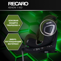 Автокресло Recaro Xenon 1 Kid, гр. 0/1/2 (0-25 кг)