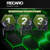 Автокресло Recaro Xenon 1 Kid, гр. 0/1/2 (0-25 кг)