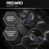 Автокресло Recaro Xenon 1 Kid, гр. 0/1/2 (0-25 кг)