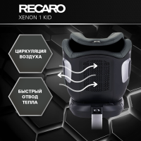 Автокресло Recaro Xenon 1 Kid, гр. 0/1/2 (0-25 кг)