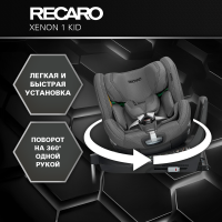 Автокресло Recaro Xenon 1 Kid, гр. 0/1/2 (0-25 кг)