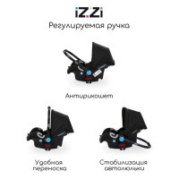 Коляска - трансформер 3 в 1 Izzi