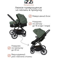 Коляска - трансформер 3 в 1 Izzi