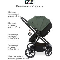 Коляска - трансформер 3 в 1 Izzi