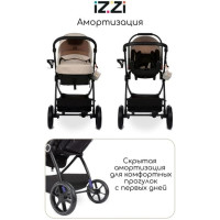 Коляска - трансформер 2 в 1 Izzi