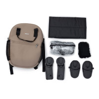 Коляска 3 в 1 Agex Prima Pro в комплекте с автокреслом Agex i-Safe