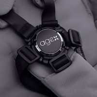 Коляска 3 в 1 Agex Prima Pro в комплекте с автокреслом Agex i-Safe