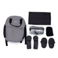 Коляска 3 в 1 Agex Prima Pro в комплекте с автокреслом Agex i-Safe