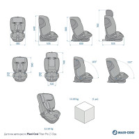 Автокресло Maxi-Cosi Titan Pro 2 i-Size, гр.1/2/3 (9-36 кг)