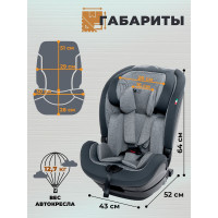 Автокресло Sweet Baby Gravity, гр. 0/1/2/3 (0-36 кг)