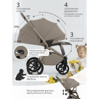Коляска 2 в 1 Sweet Baby SBL Orso