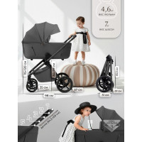 Детская коляска 3 в 1 Sweet Baby SBL Elegante Therma Colore
